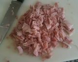 Foto del paso 1 de la receta Pudín de espinacas con jamón york