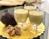 Une image de l'étape 4 de Smoothie avocat et figues séchés.