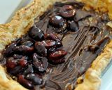 A picture of step 4 of Cherry & Chocolate Tart.