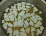 A picture of step 1 of Ghiya chana dal.