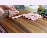 A picture of step 1 of Vietnamese Grilled Chili Salt Bánh Mì.