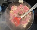 Une image de l'étape 2 de Dinde carottes aux curry.