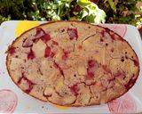 Foto del paso 2 de la receta: Tortita de pelón y frutilla 🍓🥭