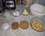 Foto del paso 1 de la receta: Muffins de plátano y nuez