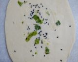 A picture of step 2 of Garlic naan.