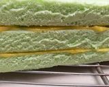 Foto langkah ke 7 dari resep Lapis Coco Pandan Sarikaya (putih telur).