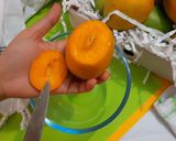 A picture of step 6 of Stuffed mango malai kulfi.