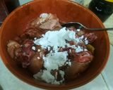Foto langkah ke 3 dari resep Nasi Ayam Rice Cooker.