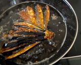 A picture of step 5 of Fried aubergine.