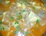A picture of step 3 of Beaf Alu Arvi Ka Salan.