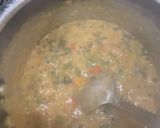 A picture of step 4 of Poricha kootu.