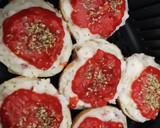 Foto del paso 5 de la receta: Patatas asadas rellenas de jamón serrano y queso gratinadas en airfryer