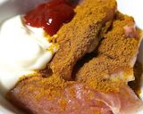 รูปขั้นตอนการทำที่ 2 ของ ไก่แทนดอรี ง่ายๆ ใช้แค่กระทะ (タンドリーチキン)