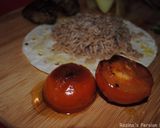 A picture of step 10 of Persian pan fried sumac kebab.