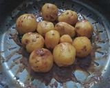 A picture of step 6 of Sweet & Sour Potatoes.