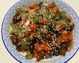青紅椒拌皮蛋的食譜步驟7照片