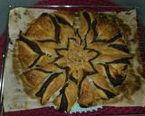 Foto del paso 5 de la receta: Flor de hojaldre rellena de chocolate