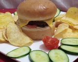 A picture of step 5 of Resha Kebab Burger 🍔.