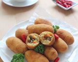 Foto langkah ke 7 dari resep Kroket Kentang, Lembut, Kokoh, Anti Ambyar.