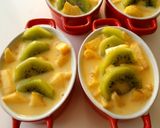 Une image de l'étape 4 de Gratins pommes kiwis.