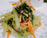 Foto langkah ke 4 dari resep Salad Sawi & Tuna ala Namul Korea.