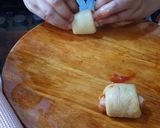 Foto langkah ke 5 dari resep Roll pizza & sosis roll rendah karbo.
