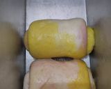 Foto langkah ke 8 dari resep (Sourdough Discard) Roti Tawar Angkak dan Kunyit.