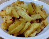 A picture of step 5 of Instant Aalu ki bhujiya #Cookpadapp #Sehri_Contest.