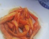 A picture of step 4 of Sweet carrot in sweet orange caramel.