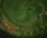 A picture of step 3 of Palak corn.