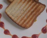 A picture of step 4 of Masala Aloo Grilled Toast.