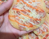 Foto langkah ke 14 dari resep Pizza mini ekonomis empuk banget rotinya cuma1kali proofing.