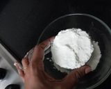 A picture of step 1 of Eggless fluffy pancakes.