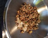 A picture of step 3 of Chanajor garam sandwich with smoky carrot dip!.