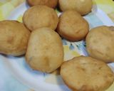 Foto langkah ke 5 dari resep Bomboloni coklat (donat isi coklat.