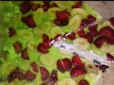 حلى بالكريم شانتيه والفاكهة
