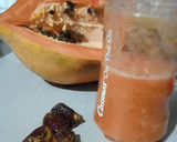 Foto langkah ke 2 dari resep Jus Pepaya Kurma.