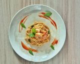 Foto langkah ke 5 dari resep Spaghetti Kencur Pedas Gurih.