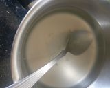 A picture of step 2 of Lemonade with sabja or sweet basil seeds.