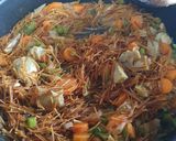 Foto del paso 2 de la receta Fideos con pollo y verduras
