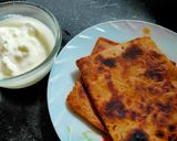 A picture of step 5 of Ajwaini/carrom seeds paratha.