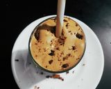 A picture of step 2 of Dalgona Coffee.