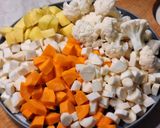 Karfiol "gulyás" recept fázis 1 fotója