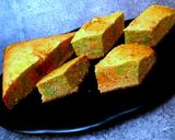 A picture of step 11 of Tricolor cake.