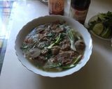Hình bước làm 8 của món Phở bò viên xứ người