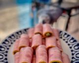 Foto del paso 3 de la receta: Canelón frío de jamón y pepino