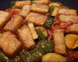 Foto del paso 2 de la receta: Tofu duro agridulce con verduras