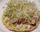 Foto del paso 5 de la receta: Tostadas de pescado a la mexicana
