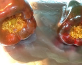 Foto del paso 12 de la receta: Pimientos rojos rellenos de arroz