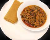 Rolled Eba and egusi soup recipe step 8 photo